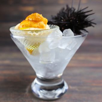 One coin luxury "Sea urchin pudding"