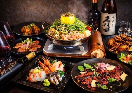 ●Kyoto-style chicken and yuzu vegetable hotpot●