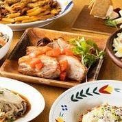 【2時間飲放題付】旨みたっぷり、やわらか豚のスチームローストを味わう「4,500円コース」全7品