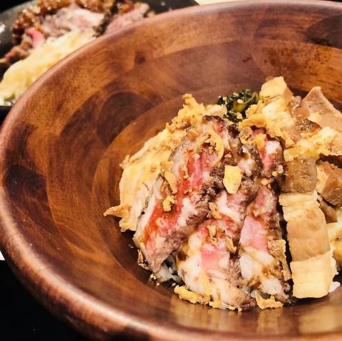 Mixed meat bowl