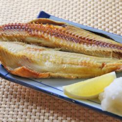 Salt-grilled Atka mackerel