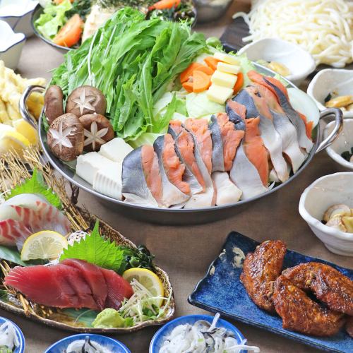 We also cater for group banquets such as welcome parties and farewell parties! We also offer banquet courses where you can enjoy seafood and hot pot dishes.