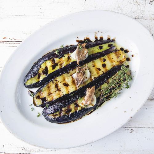 eggplant and anchovies