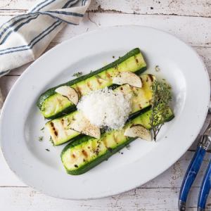zucchini and parmesan cheese