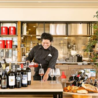 "All-you-can-drink 15 kinds of sparkling wine & wine♪" Seat reservation only *In-store plan