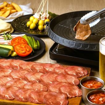 【점내 여름의 밀기】 맛있는 쇠고기 & 국산 구운 야채를 타코와 맥주로 즐기는 볼륨 만점 플랜