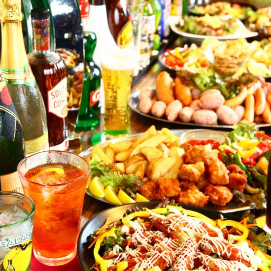3H飲み放題付コースは3000円～ご用意☆