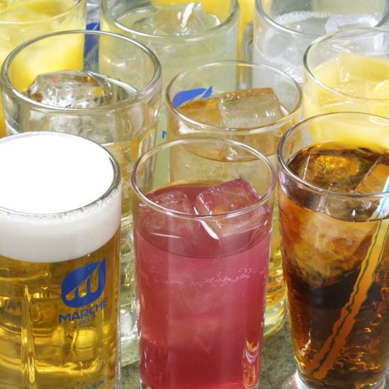 We have prepared an all-you-can-drink plan for 90 minutes for 1,800 yen (excluding tax) ♪