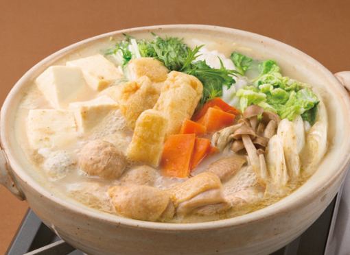 [Hot pot] Includes "soy milk hot pot + duck carpaccio"! 2-hour all-you-can-drink course, 5 dishes, 3,980 yen (tax included)!