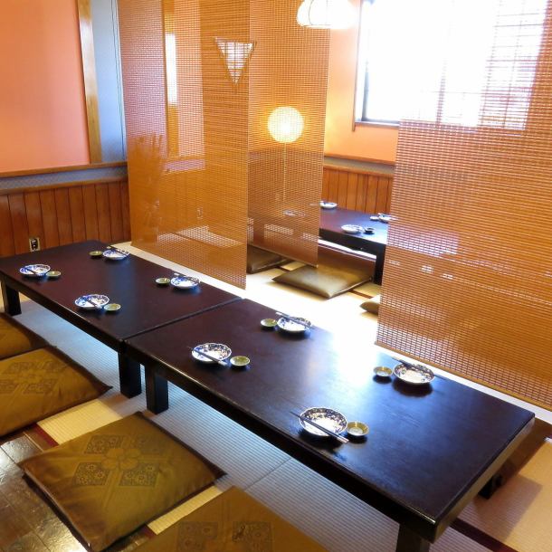 個室/座敷は最大30名まで幅広くご対応！各種宴会大歓迎！