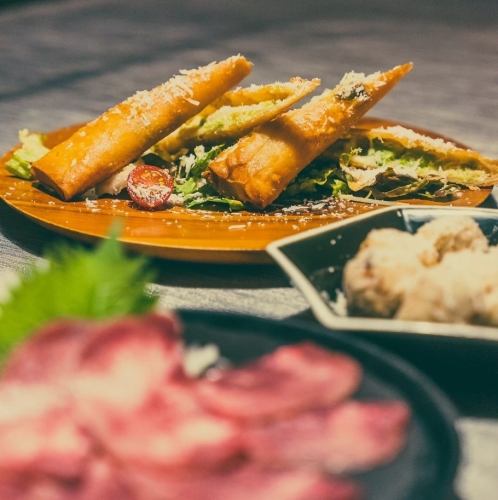 ◆A variety of exquisite dishes to enjoy with all five senses
