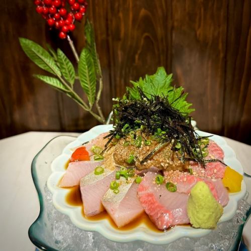 The famous sesame amberjack