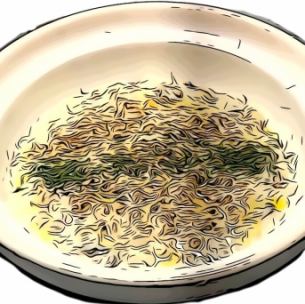 Truffle-flavored risotto
