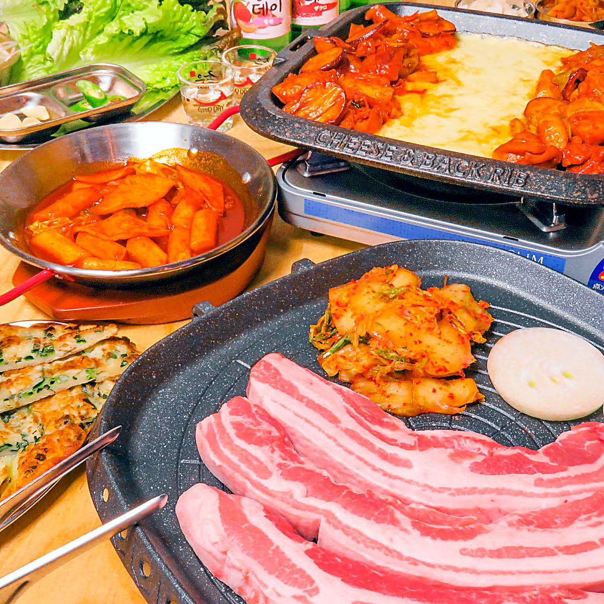 A stylish izakaya where you can enjoy authentic Korean flavors!
