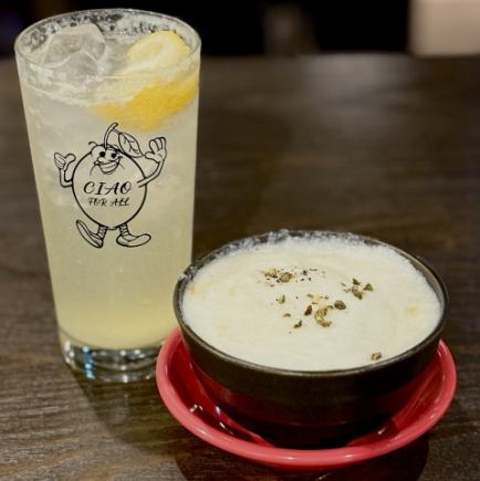 【18시 30분까지의 개시 한정!】CIAO 특선 메뉴 세트 ◆드링크 2잔 첨부◆