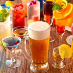 We offer an extensive all-you-can-drink menu