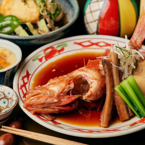 プレミアム【全10品】旬の鮮魚と肉を堪能できる《大将特選コース》10000円(税込)