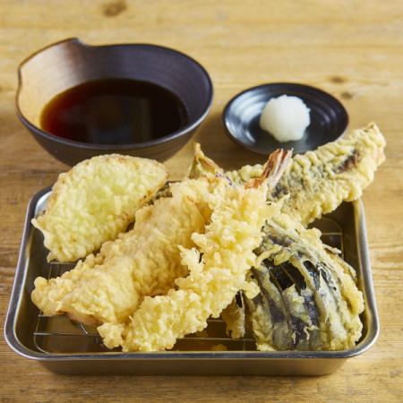 5 kinds of crispy tempura