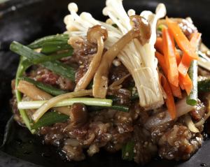 Special Bulgogi (with Sanchu platter)