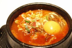 Seafood sundubu jjigae