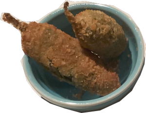 ハラペーニョとクリームチーズのフリット