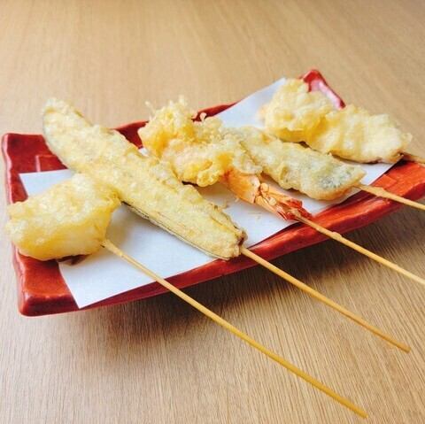 天ぷら6種盛り