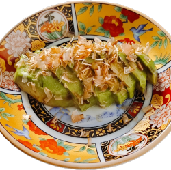 鰹節香る漬けアボガド