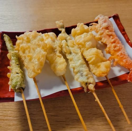 天ぷら6種盛り