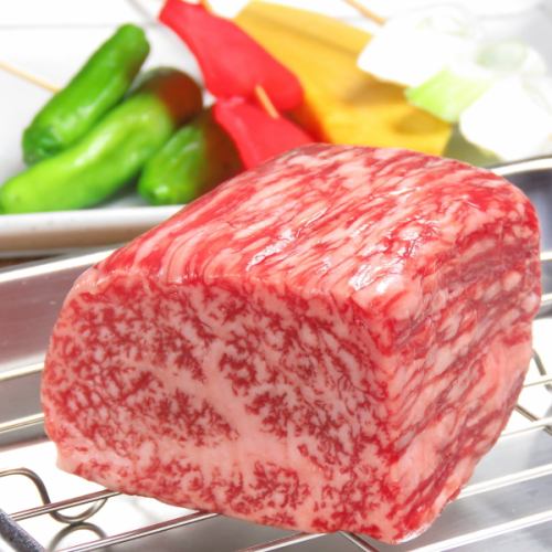 日本和牛牛肉最好的牛肉串