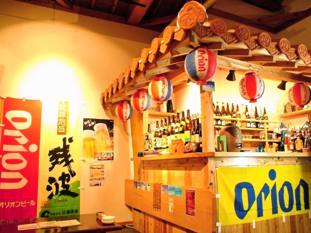 【Otsu Town】 Enjoy the Okinawan cuisine in a pretty comfortable place ... If you take a step forward you are in the summer Okinawa