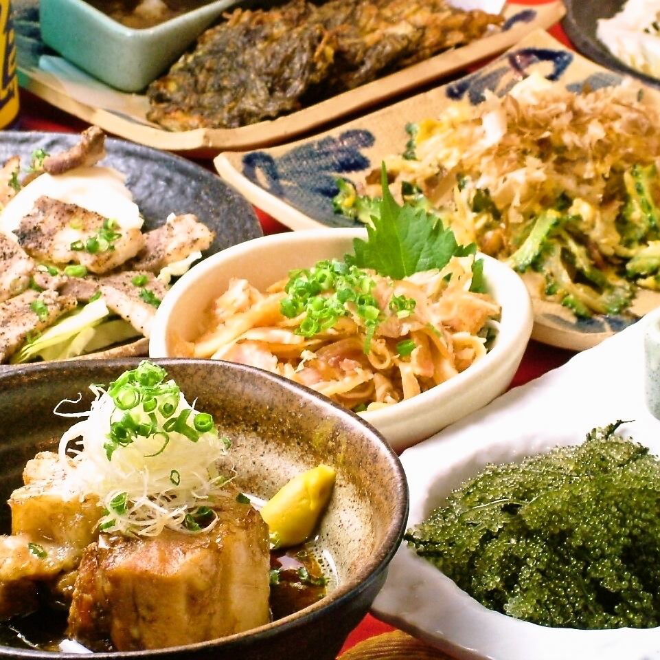 ★ All-you-can-eat Okinawan cuisine from popular to classic dishes! \ 3,150 ~