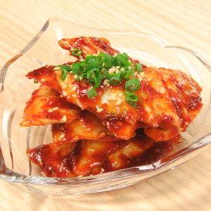 Raw kimchi