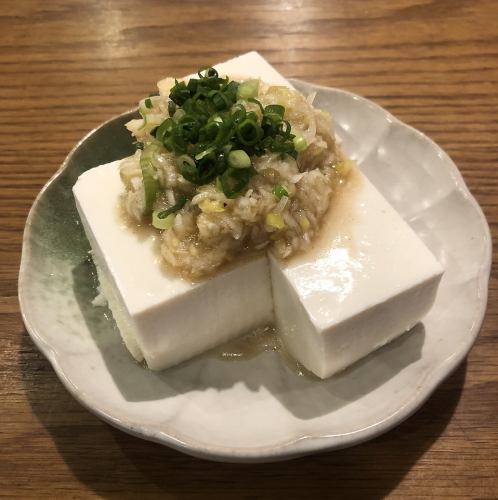 ネギ塩やっこ