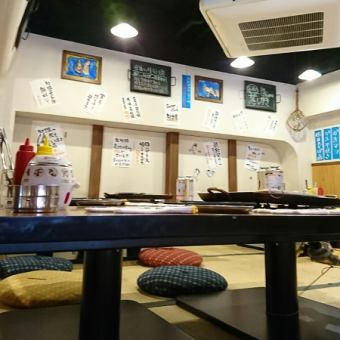 テーブル席とはまた違った雰囲気