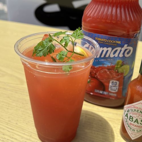 牡蠣に合う辛トマサワー！牡蠣に合うちょっと辛めのトマトサワー。コアなファンが多数います！