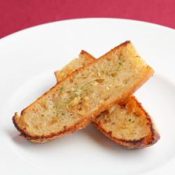 鉄板ガーリックトースト