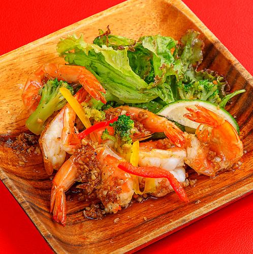 Miyazaki Qingdao New Specialty !! Garlic Shrimp