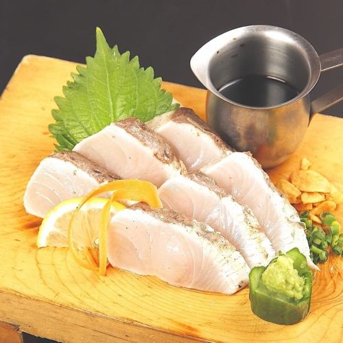 Kanpachi's sashimi