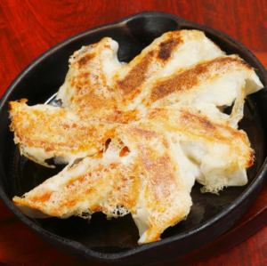 Iron-plated black pork gyoza from Kagoshima