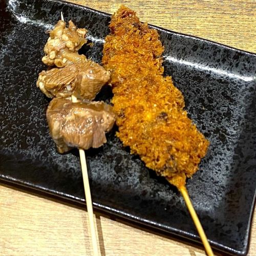 Japanese Black Beef Tendon Kushikatsu (2 skewers)