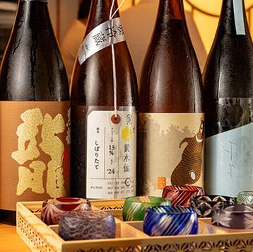 日本酒は6種類をご用意