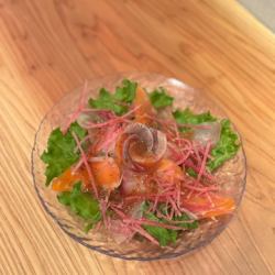 鮮魚のカルパッチョ