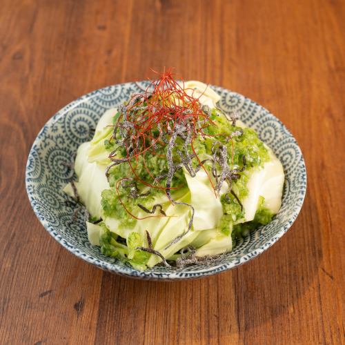塩だれキャベツ