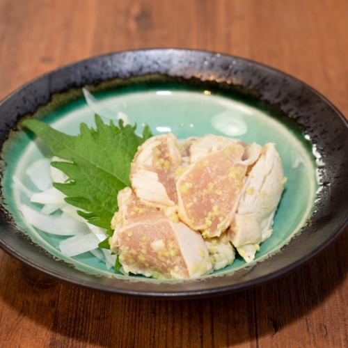 ささみ梅肉和え