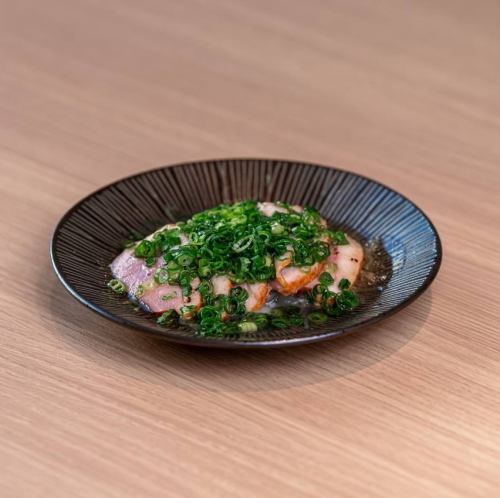 鴨の燻製ネギまみれ