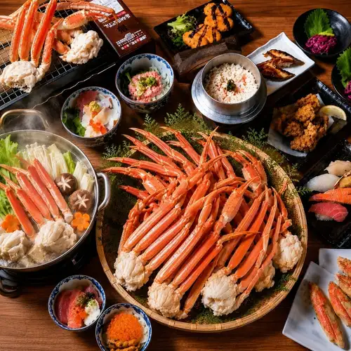 本ズワイ蟹×寿司×逸品料理を満喫★8,910円
