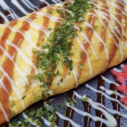 オムレツ焼きそば