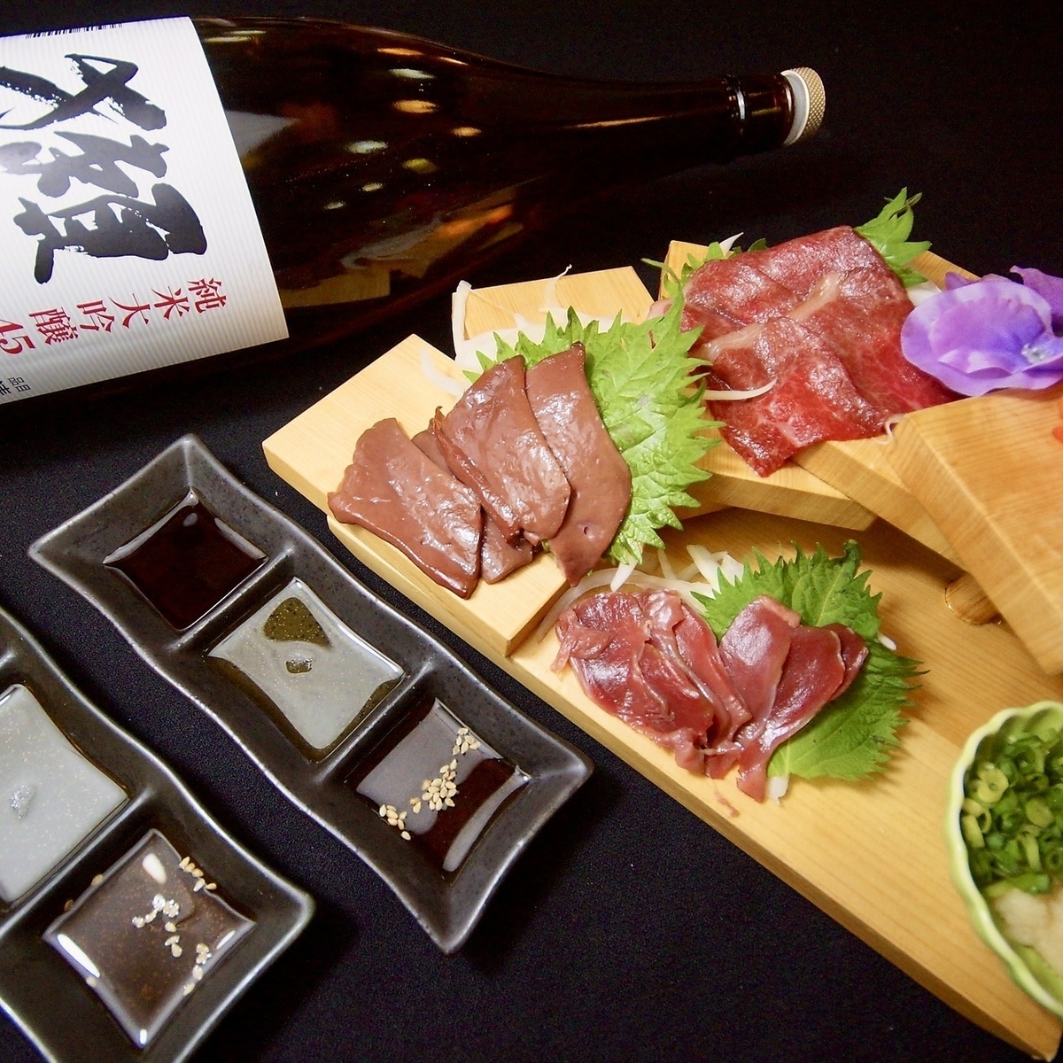 関東唯一!?安心安全に食べれる◎まるで生食感のさしみーと☆