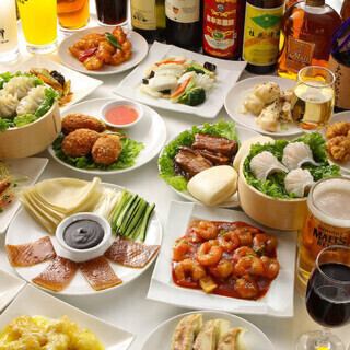 ★人気No.2★ 【飲茶・料理食べ放題のご予約】