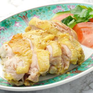 海南2750円(税込)コース◆ゆで国産新鮮鶏もも肉やシンガポール大海老焼きそば等手軽に楽しめる